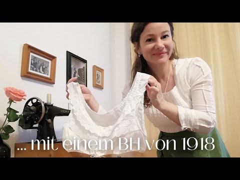 Proper breast posture - with a bra from 1918!