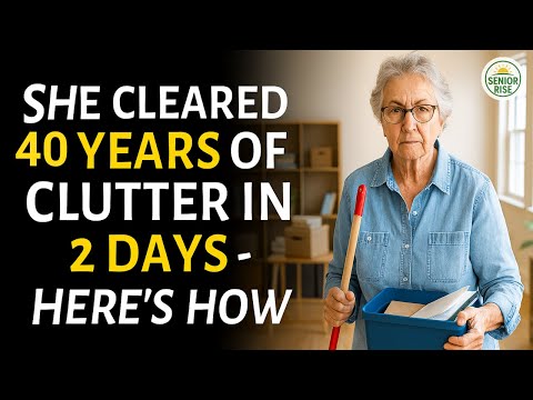 9 Ruthless Decluttering Tricks Seniors Use to Clear Years of Clutter in 48 Hours