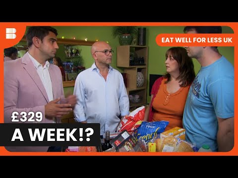 £17,000 Food Bill Shocks This UK Family | Eat Well For Less UK