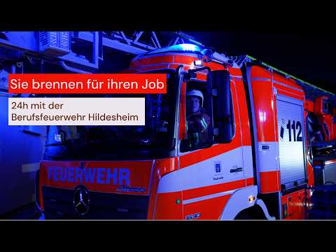 Sie brennen für ihren Job - 24h mit der Berufsfeuerwehr Hildesheim