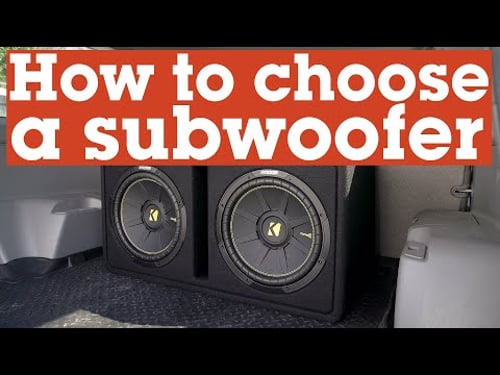 How to choose the right subwoofer and amp combo for your car | Crutchfield