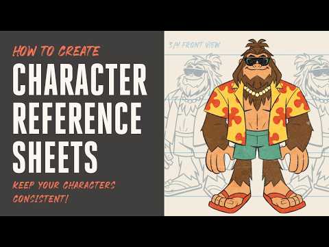 How to Create Character Reference Sheets