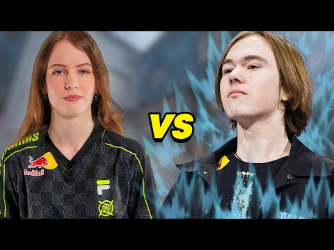 "I HATE DONK'S AURA!!" - DONK PLAYS FACEIT VS NIP GIRLS & FLUSHA!! (ENG SUBS) | CS2