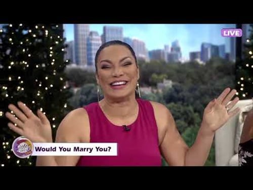 Egypt Sherrod Guest Hosting "Sister Circle Live"