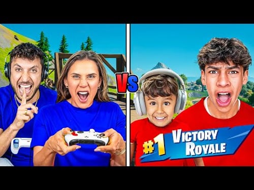 The Ultimate Family Fortnite Battle! | Royalty Gaming