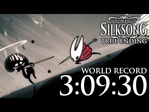 Hollow Knight: Silksong True Ending Speedrun in 3:09:30! (WORLD RECORD (former))