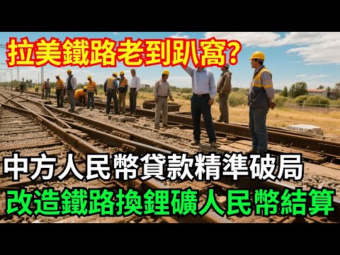 拉美鐵路老到趴窩? 中方人民幣貸款精准破局! 改造貝爾格拉諾線,直接換鋰礦人民幣結算,這波操作太會算!「基建密碼」#高鐵 #中國 #工程#大國工程#基建