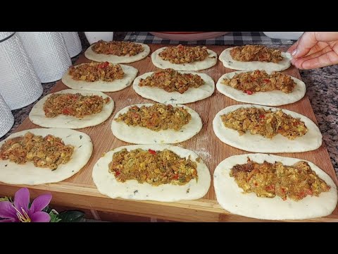 هادو لي ينفعوك فرمضان❗️ألذ واسرع فطائر بحشوة روووعة👌بعجين قطني ناجح سهل التحضير/فطائر/معجنات/مملحات