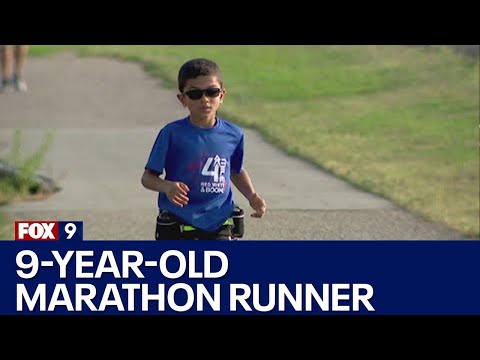 9-year-old runner ready to go the distance at Twin Cities Marathon | KMSP