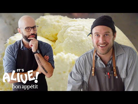 Brad and Babish Make Ricotta Cheese | It's Alive | Bon Appétit