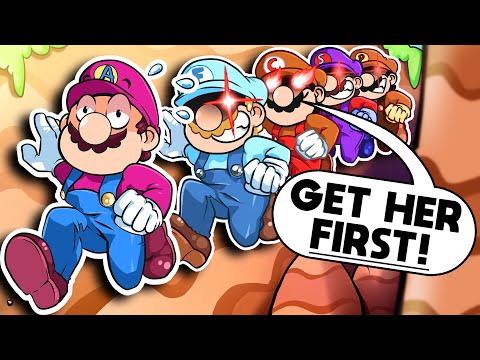 Wallrunning from BULLIES in Mario Odyssey Hide & Seek