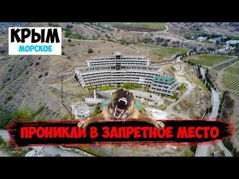 Морское - ОГРОМНЫЙ ЗАБРОШЕННЫЙ ПАНСИОНАТ | Что это за место?