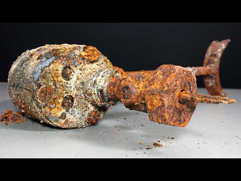 Impossible Restoration! Rusty Antique Screw Removal Tool Restoration