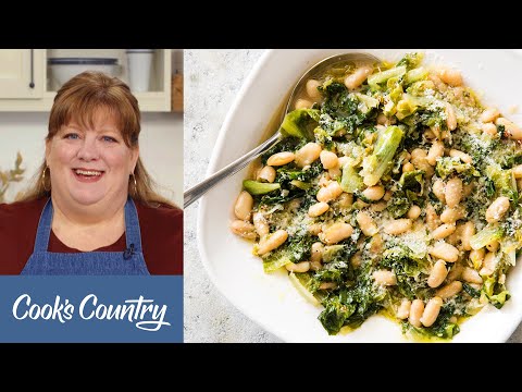 How to Make Beans and Greens (Scarole e Fagioli)