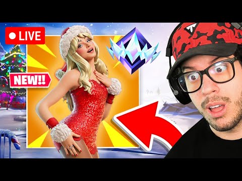🔴 LIVE! - NEW *WINTERFEST 2025* UPDATE and RANKED MODE to UNREAL in FORTNITE!