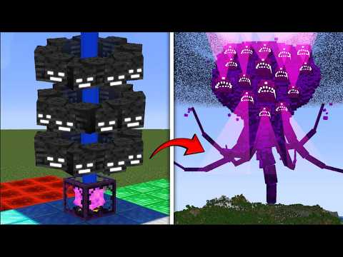 ALL of Your Wither Storm Questions in 11 Minutes! New Wither Storm Experiments!
