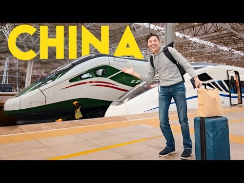 OUR UNEXPECTED JOURNEY THROUGH CHINA (biggest highspeed railway in the world)
