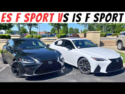 2025 Lexus IS vs ES F Sport - Which Luxury Sedan Wins The Battle?