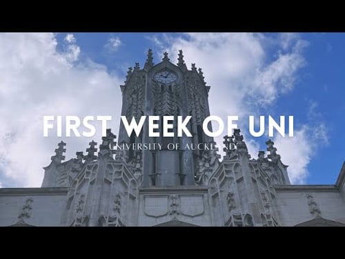 first week of uni 📚 (uoa) | unboxing txt album, romanticising life, moving in halls, aesthetic vlog