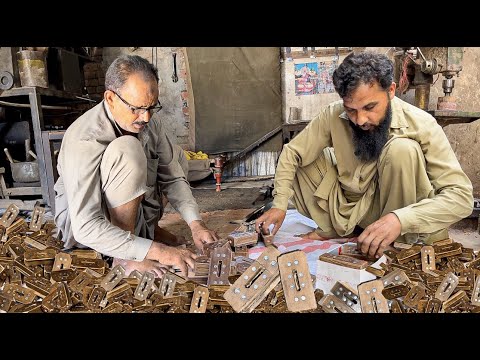 A Wonderful Artisan Making Power Loom Pickers From Cow Leather || It's Amazing Process