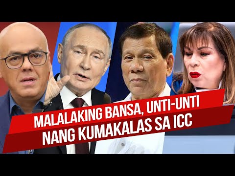 MALALAKING BANSA, UNTI-UNTI NANG KUMAKALAS SA ICC