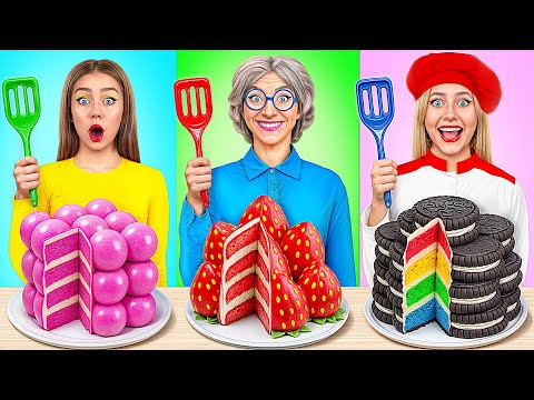 Me vs Grandma Cooking Challenge | Tasty Kitchen Recipes by Multi DO Challenge