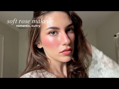 soft rose romantic makeup