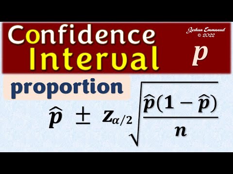 Confidence Interval for a population proportion | Solved Problems