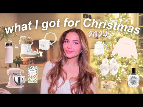 WHAT I GOT FOR CHRISTMAS 2024 🎄🎀 girly christmas haul