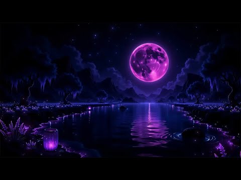 FALL INTO DEEP SLEEP • Stress Relief & Anxiety • Deep Healing Brain Waves & Full Body Relaxation