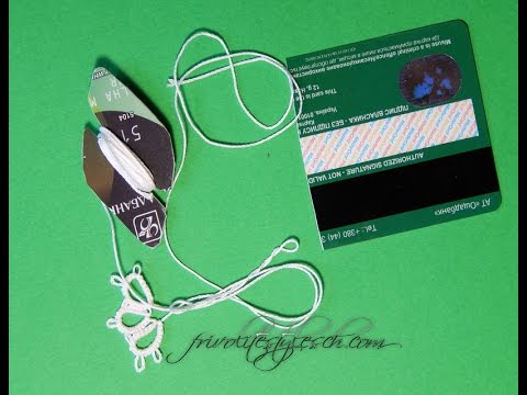 Как сделать челноки фриволите. How to make your own tatting shuttles. basics of technique tatting