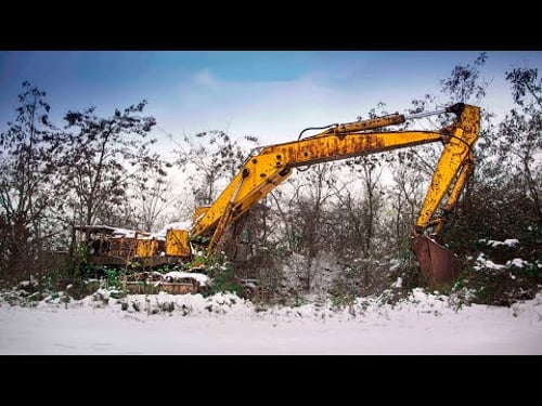 Will It Start? Old Excavator - Unex DH 421 (1988)