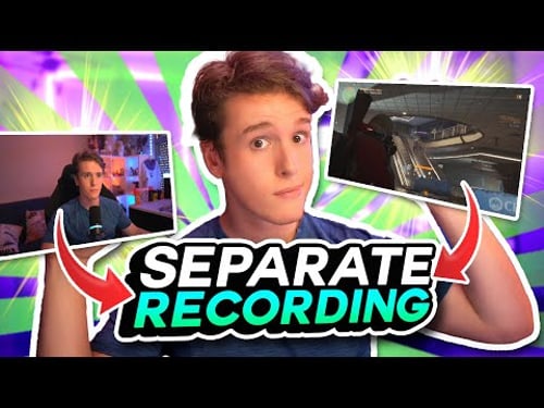 How to RECORD SOURCES Separately in OBS