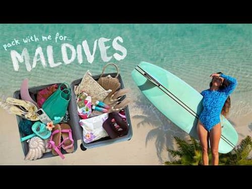 Pack with me for... the MALDIVES ππΎββοΈ