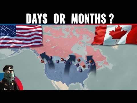 How long could Canada's military last against a US invasion?