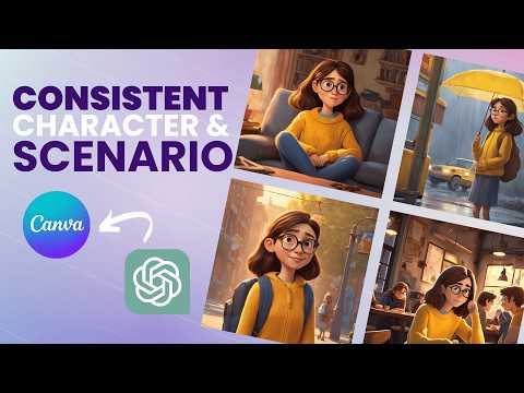 Create Consistent Characters and Scenarios in Canva Easy Step-by-Step Guide