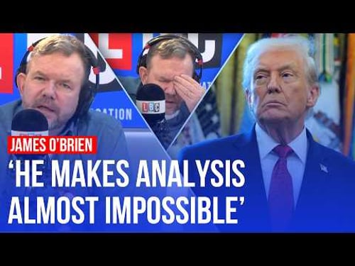 'Trump's actions are absurd but have real consequences' | James O'Brien