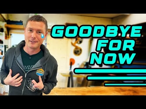 Saying Goodbye to My Dream Woodshop… Big Changes Ahead