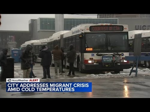 Chicago migrant crisis: Mayor Johnson addresses shelter plans for new arrivals amid winter storm