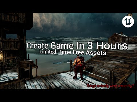 3 Hour Game Jam Using Unreal Free Nov 2025 Assets