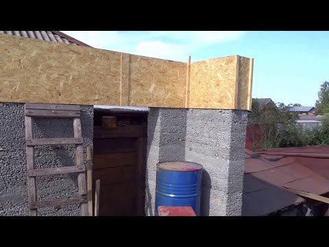 Опилкобетон монолит стена 40 см !!!