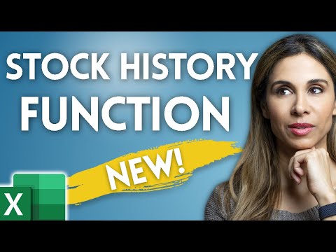 How to Use the STOCKHISTORY Function in Excel 📈