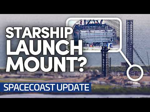 🚀 SpaceX’s New Starship Tower at the Cape + New Glenn Flight 2 Nears! | Space Coast Flyover