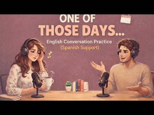 Easy English Conversation Podcast | One of Those Days | Inglés Fácil para Hispanohablantes