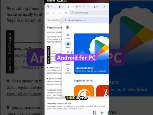 Google just leaked a first look at Android for PC in action #Vergecast