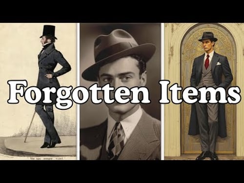 5 Gentlemen's Clothing Items That Are No Longer Used