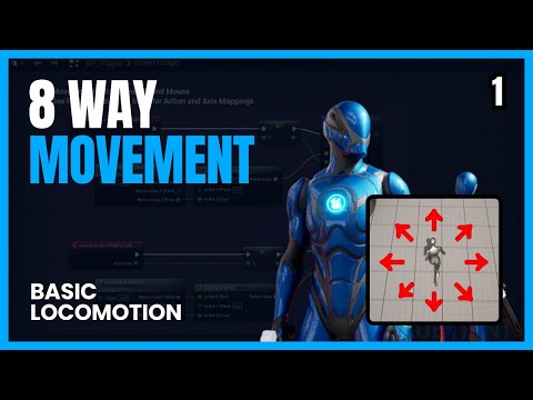 UE5 - Basic Locomotion: Directional Movement (REPLICATED)