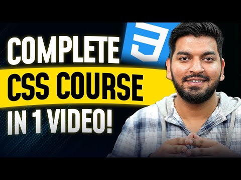 CSS Tutorial For Beginners In Hindi 2024 🔥