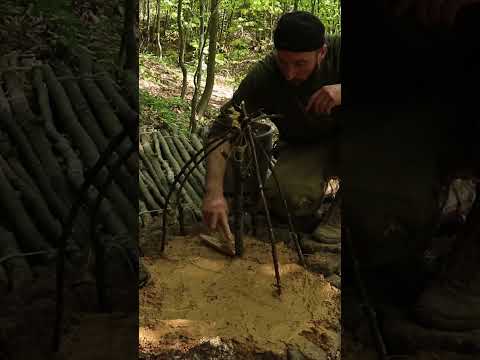 Bushcraft skills #bushcraft #survival #camping #outdoors #lifehacks #forest #shorts