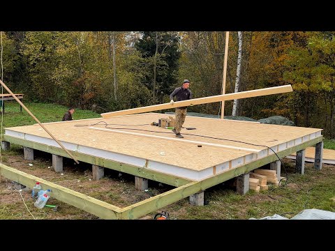 We built the cheapest house in 7 days. Full construction process